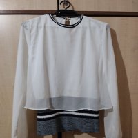 Блуза с дълъг ръкав,рамене 35 см., снимка 2 - Блузи с дълъг ръкав и пуловери - 35675309