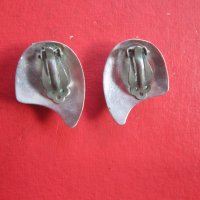 Уникални сребърни обеци обици с оникс, снимка 4 - Обеци - 35764121