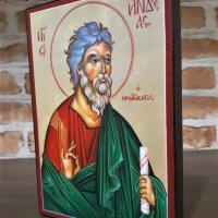 Икона на Свети Андрей Първозвани icona Sveti Andrei Parvozvani, снимка 3 - Картини - 14909723