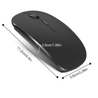 Блуто безжична акумулаторна мишка, снимка 1 - Клавиатури и мишки - 41741373