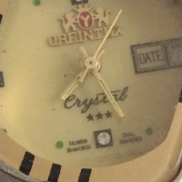 Ретро часовник OREINTEX  cristal за колекция декорация - 26531, снимка 3 - Други ценни предмети - 36122079