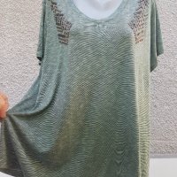 3XL/4XL Нова блуза Cato  , снимка 2 - Туники - 41592193