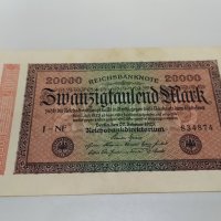 20 000 марки 1923 Германия, снимка 1 - Нумизматика и бонистика - 34751568