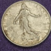 1 франк 1916 г, снимка 2 - Нумизматика и бонистика - 41489012