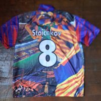 Тениска Барселона Христо Стоичков Barca Stoichkov, снимка 3 - Футбол - 40980983