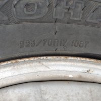 4 джанти с гуми 225/70/17 6x139.7 toyota, снимка 6 - Гуми и джанти - 35769945