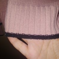 Фин пуловер на HM, L размер, снимка 5 - Блузи с дълъг ръкав и пуловери - 42318527