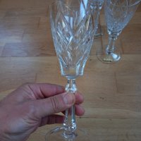 кристални чаши за вино , снимка 2 - Чаши - 44506122