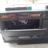 Ретро радиокасетофон -марка-FUGISON, снимка 4 - Радиокасетофони, транзистори - 44632332