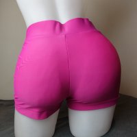 Delphine Murat Paris M размер розови къси шорти/клин от ликра, снимка 6 - Клинове - 41147072