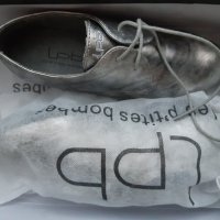 Нови сребристи обувки №36, снимка 5 - Дамски обувки на ток - 34052370
