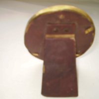 19ти век настолна рамка за снимка бронз оригинално стѣкло, снимка 6 - Антикварни и старинни предмети - 41830181