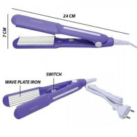 Керамична преса за вафли или за изправяне на коса Nova SX-8006, снимка 3 - Преси за коса - 44311322