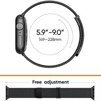 Нова елегантна метална каишка за Apple Watch Ultra/Неръждаема стомана , снимка 2 - Други - 41262343