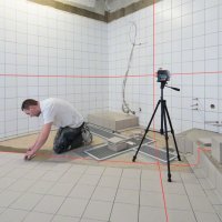 Bosch professional строителен статив, BT 150, 55-157 см, Германия, снимка 4 - Други инструменти - 35740748