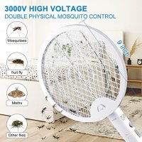 Нова USB Акумулаторна Електрическа лампа за унищожаване на комари мухи молци, снимка 4 - Други стоки за дома - 41826473