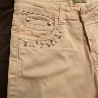 Страхотни дънкови панталонки за госпожица, снимка 5 - Детски къси панталони - 41536167
