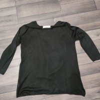 Продавам дамска черна блуза на Зара, снимка 4 - Блузи с дълъг ръкав и пуловери - 39345209