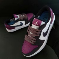 Nike Air Jordan 1 Low Purple Smoke Обувки Маратонки Размер 39 Номер Shoes Нови Оригинални Обувки, снимка 11 - Маратонки - 41168494