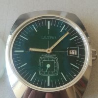 Швейцарски часовник ULTRA. Vintage watch. Мъжки механичен часовник. Swiss made. , снимка 7 - Мъжки - 41395547