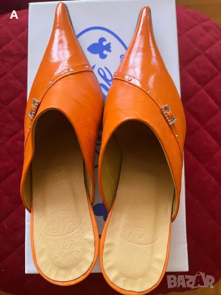 Дамски чехли естествена кожа Arche , снимка 1