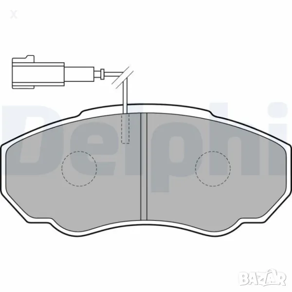 К-т предни накладки SIMER 862 CITROЕN Jumper / FIAT Ducato / PEUGEOT Boxer 1999-2024 OE 42545 OE 717, снимка 1