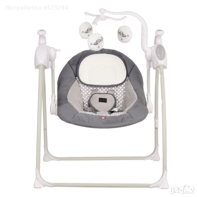 Електрическа люлка за бебе Zizito Hana, снимка 1