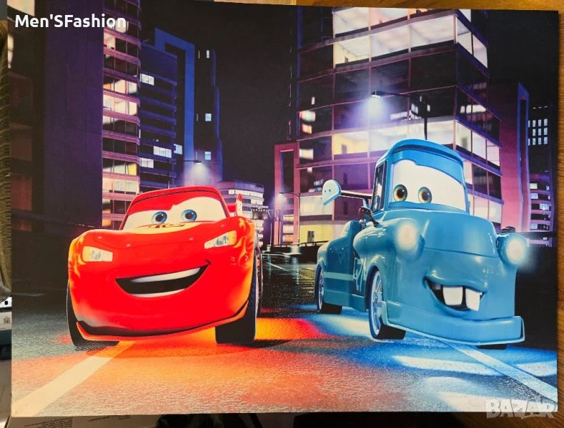 Детска картина Mc Queen 85/65 см, снимка 1