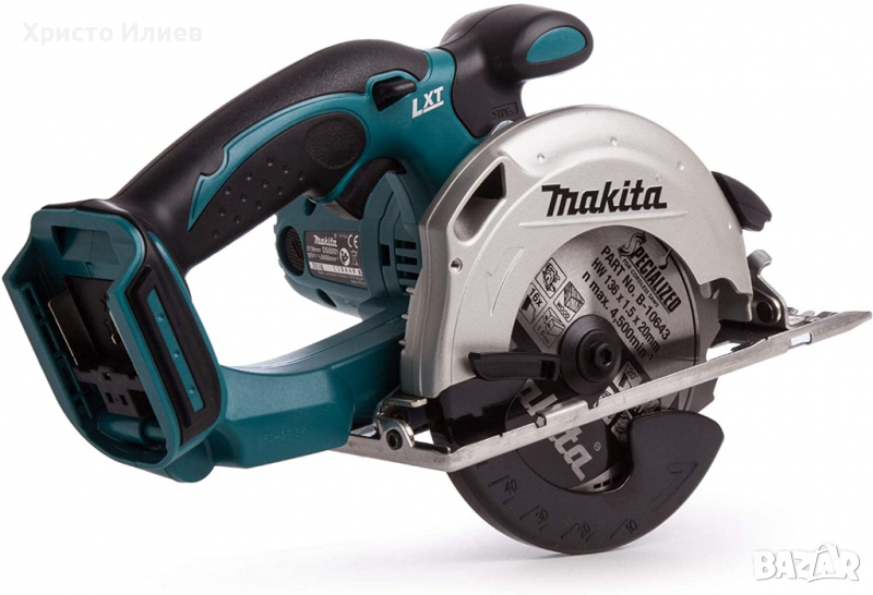 Makita Циркуляр Ръчен Акумулаторен 18V 136мм. Диск само тяло Макита, снимка 1