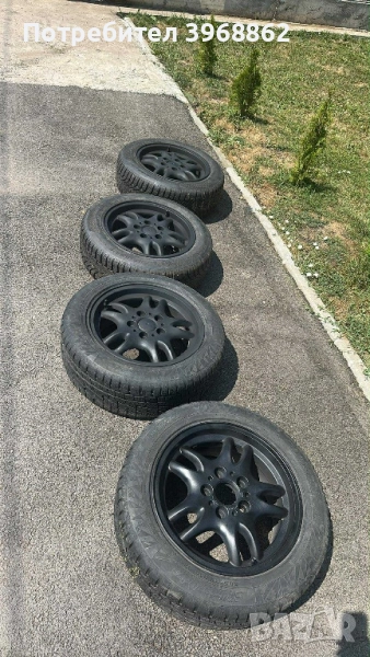 Бмв джанти 16 зимни гуми, снимка 1