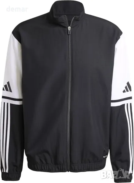 Adidas Мъжки суичър Squadra25 Presentation Jacket, L, черно/бяло, снимка 1