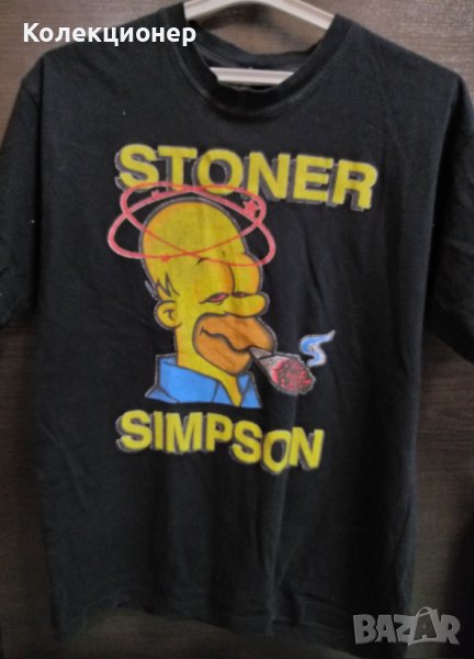 Забавна тениска STONER Хоумър Симпсън - The Simpsons, снимка 1