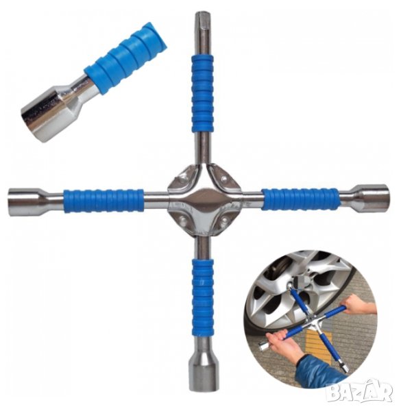 Ключ за джанти автомобил гараж работилница сервиз, снимка 1