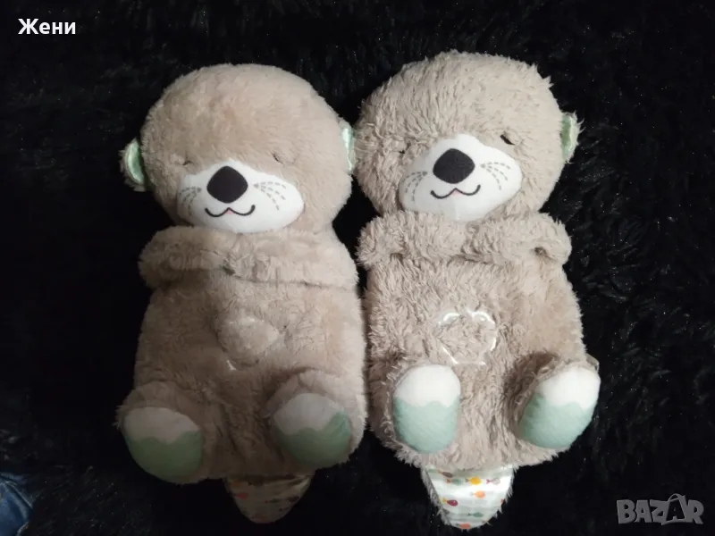 💖Fisher-Price интерактивна играчка музикална дишаща видра и коала, снимка 1