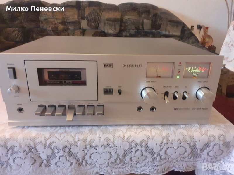 BASF D 6135 HIFI VINTAGE STEREO CASSETTE DECK MADE IN GERMANY , снимка 1