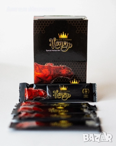 Black Ginsenc Honey /20 броя сашета в кутия, маджун , снимка 1