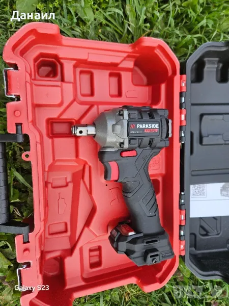 Акумулаторен ударен гайковерт Parkside PDSSAP 20-Li B2,с наковалня 1/2 и отвор на битове., снимка 1