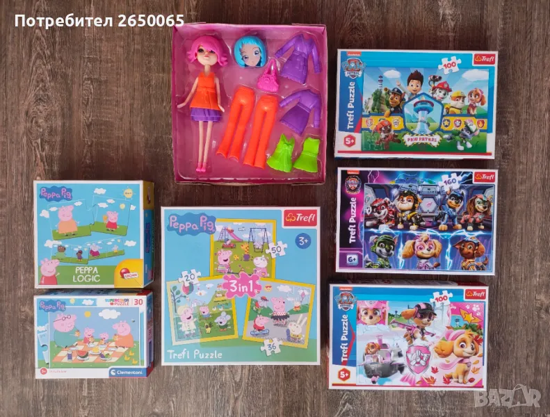 Пъзели Пепа Пиг и Пес Патрул!, снимка 1