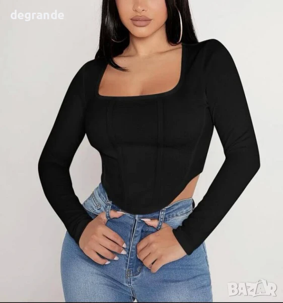 Дамски блузи с дълъг ръкав  , снимка 1
