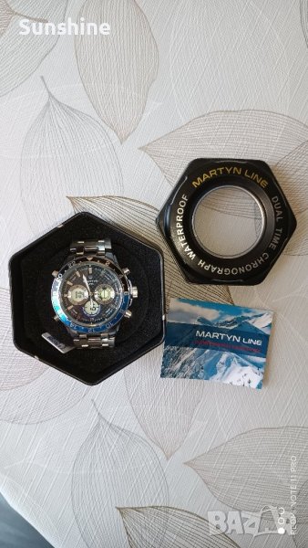 MARTYN LINE --> Dual Time CHRONOGRAPH - Special edition, снимка 1