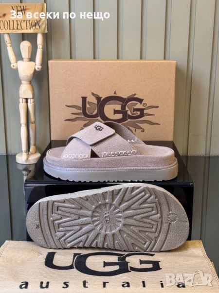 UGG Дамски Бежови Чехли ЮДЖИДЖИ Код E720, снимка 1