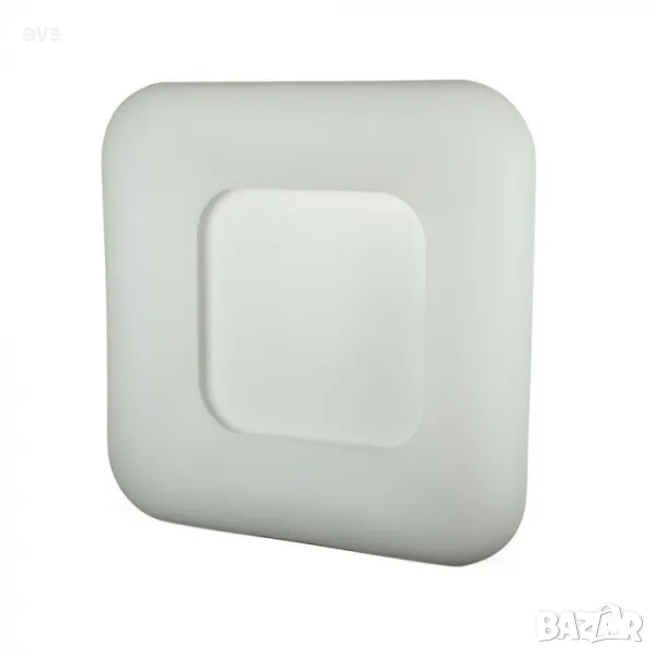 LED плафон квадратен 40W 3IN1 VT-7463 V-TAC бял, снимка 1