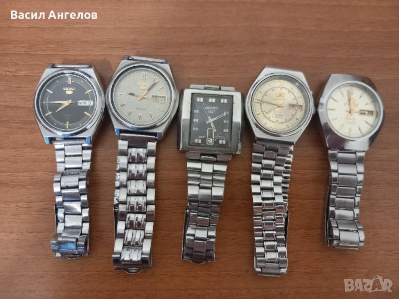 Сейко 5 и Ориент, снимка 1