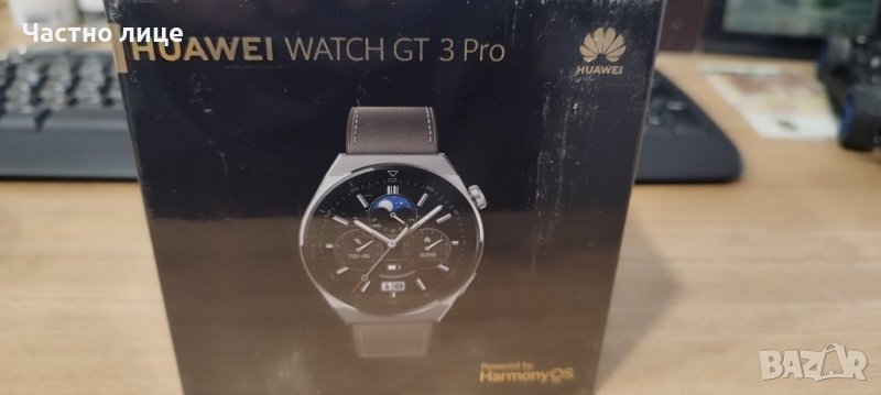 Чисто нов Huawei Watch GT3 Pro 46mm Titanium Case, Leather Strap, снимка 1