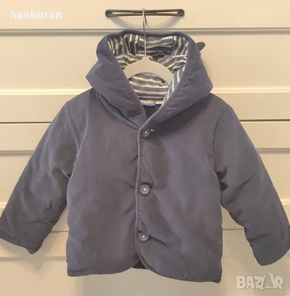 Подплатено бебешко яке, размер 86/92, снимка 1