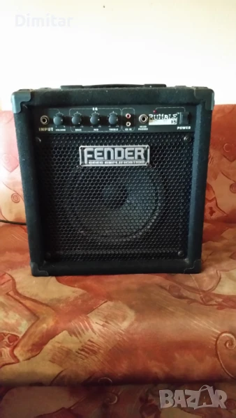Усилвател fender rumble 15 38w, снимка 1