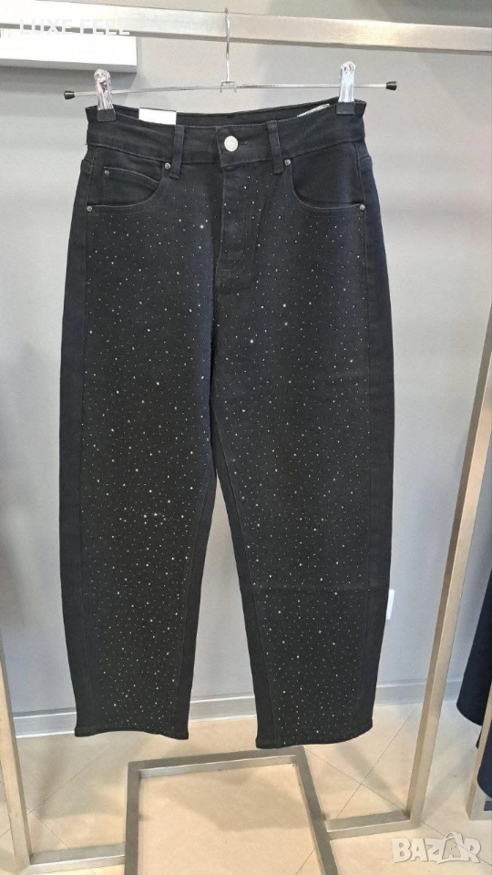 🤍Дамски Дънки с Камъни - М до 4 XL, снимка 1