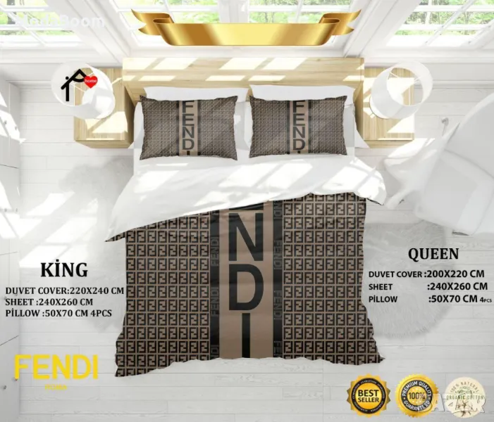 Fendi спален комплект , снимка 1