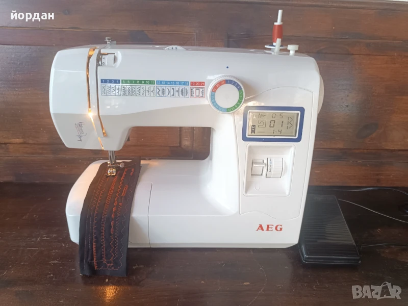 Шевна машина AEG, снимка 1