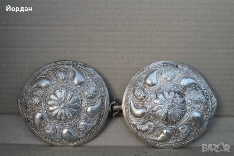 Сребърни възрожденски пафти, снимка 1